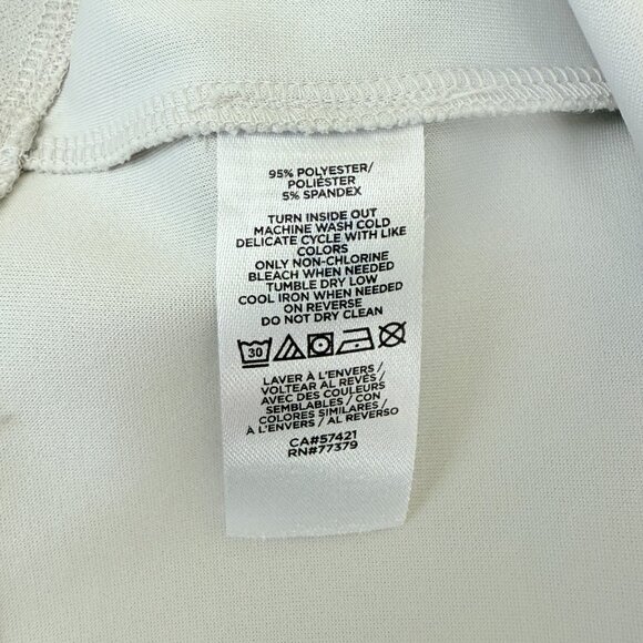 NWOT Ann Taylor Embellished Jewel-Neck Crepe Top - Picture 9 of 9